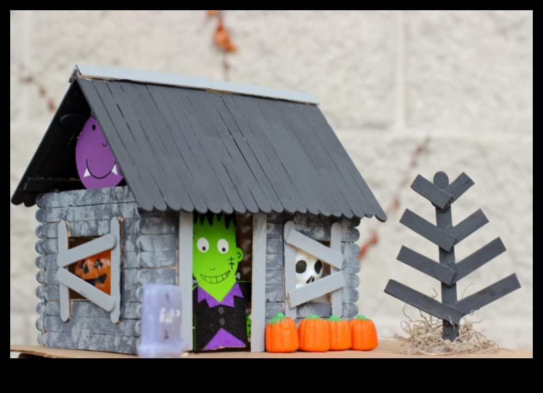 Haunted House Crafts: DIY Projects for a Spooky Abode