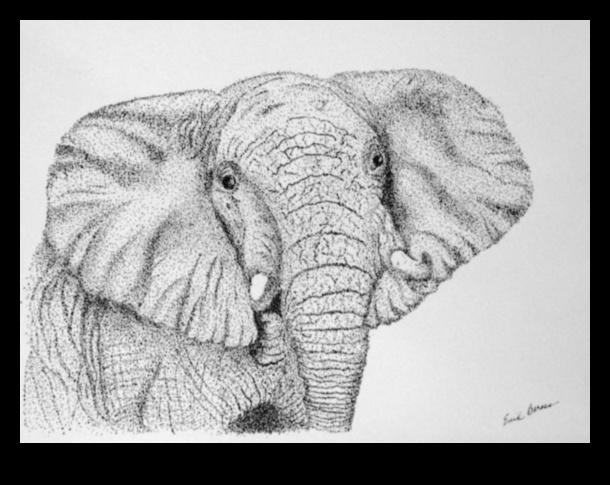 The Intricate Web: Exploring Pointillism in Ink Drawings