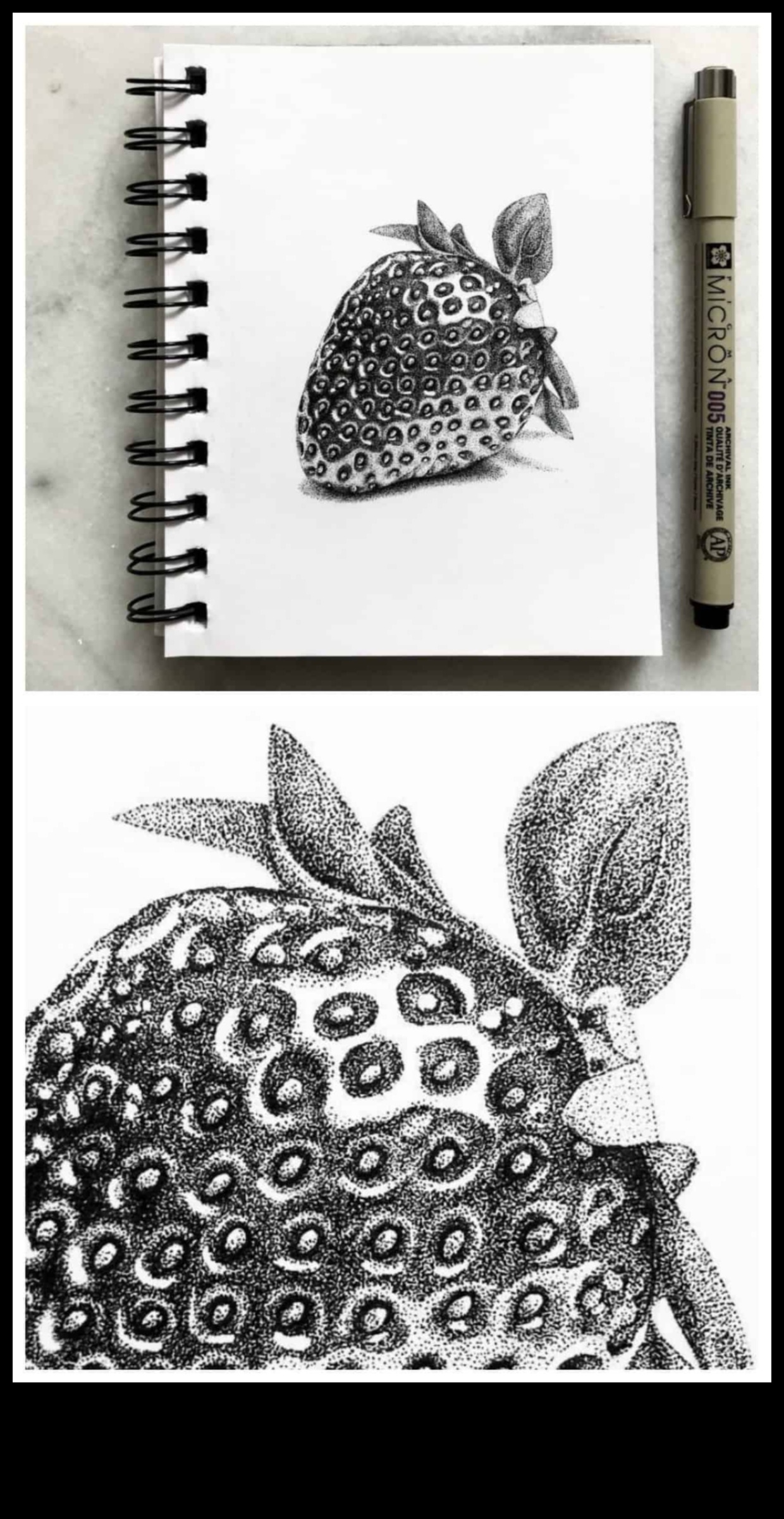 The Intricate Web: Exploring Pointillism in Ink Drawings