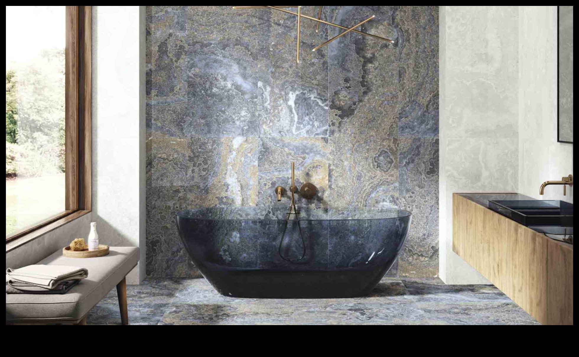 Ποια είναι τα πλεονεκτήματα της χρήσης μαρμάρου στο μοντέρνο σχεδιασμό μπάνιου;