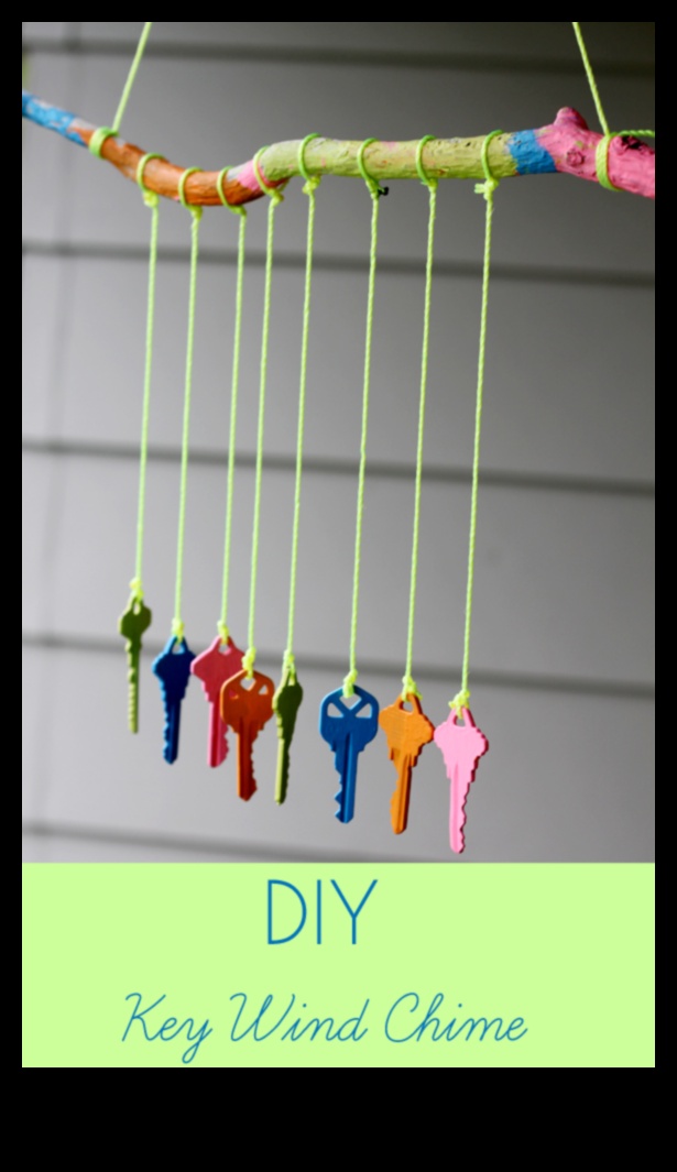 Kids' DIY Wind Chimes: Crafting Melodic Outdoor Decor