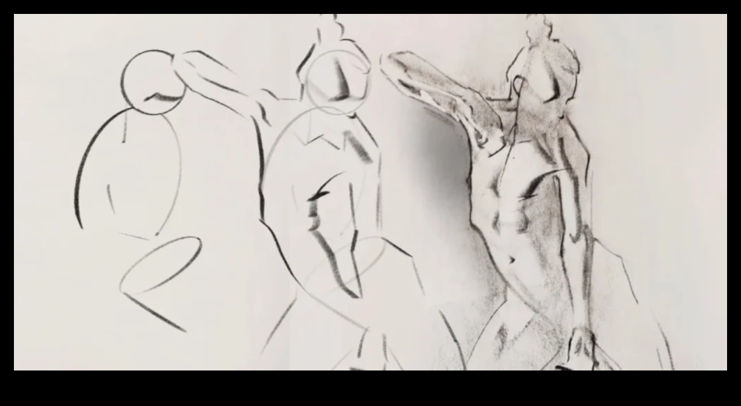 Γραμμή και Μορφή: Βάσεις Κτιρίου για Σχέδιο Φιγούρων