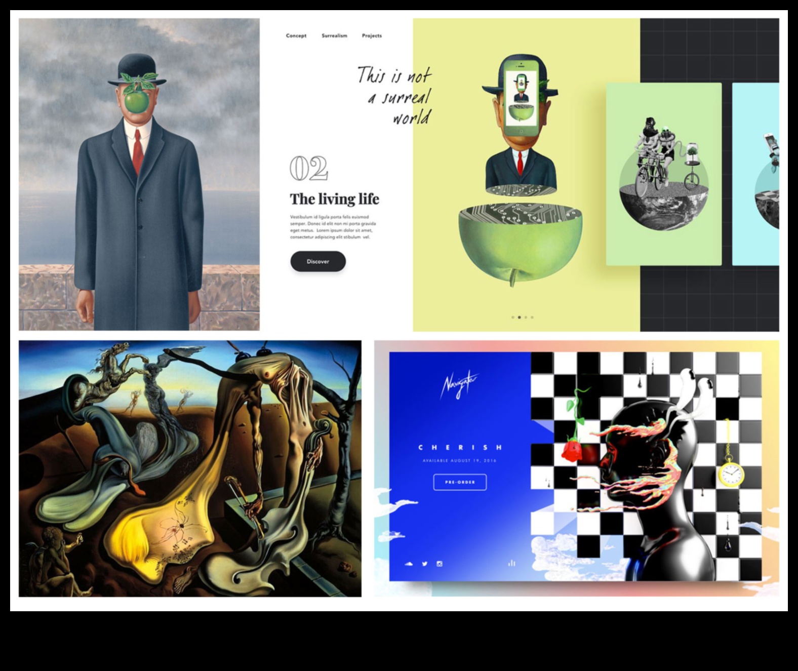 Abstract Realities: The Artistry of Contemporary Web Design