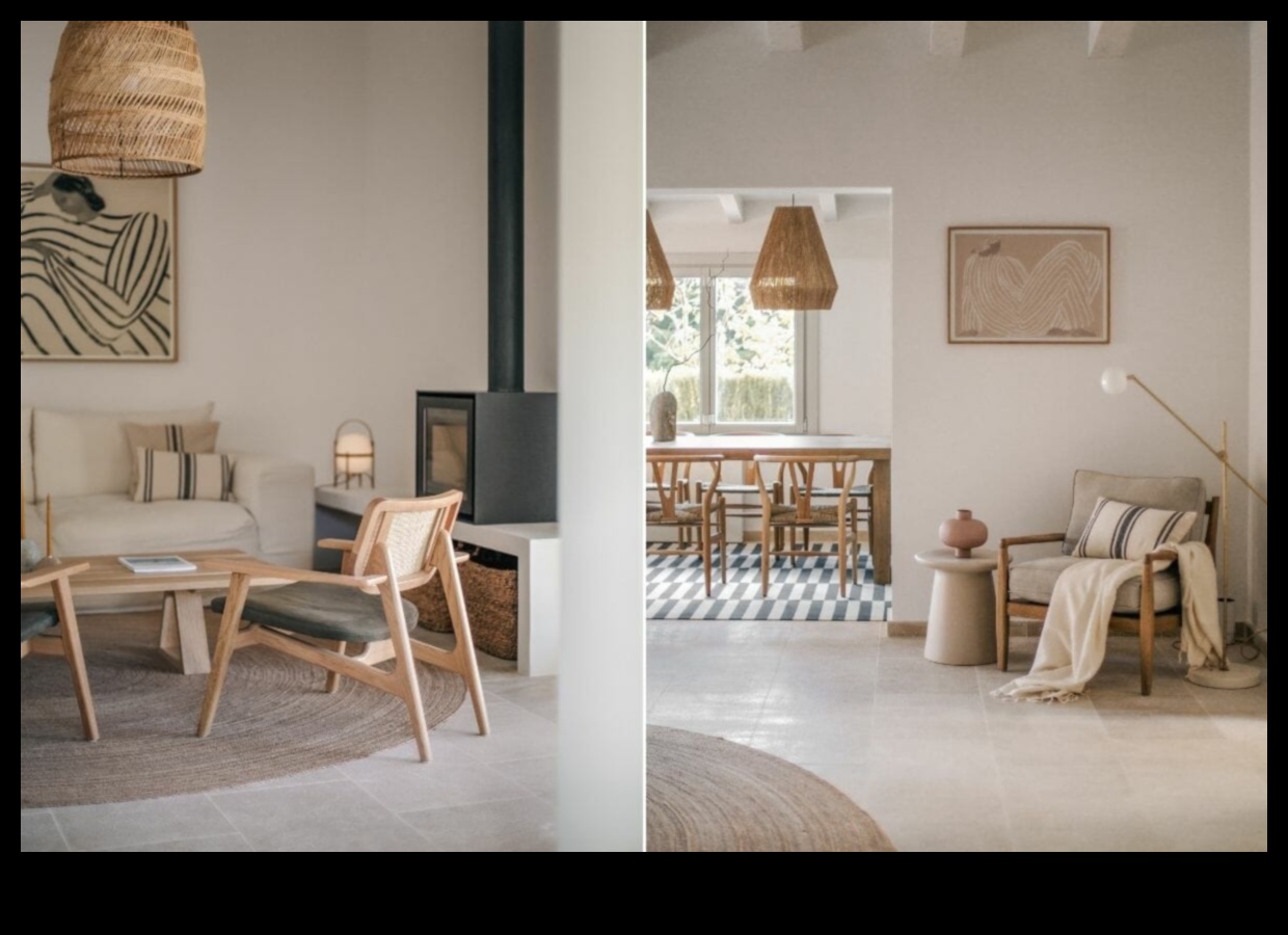 Γήινοι τόνοι για μια φυσική διακόσμηση σπιτιού