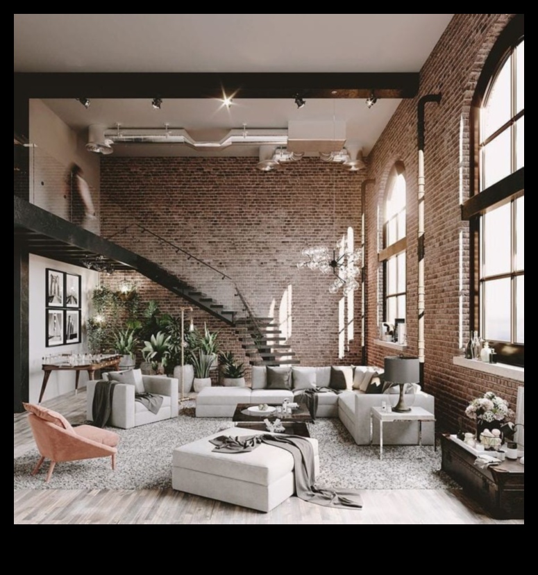 Πώς μπορώ να εφαρμόσω το Industrial Chic Decor σε ένα μικρό σαλόνι;