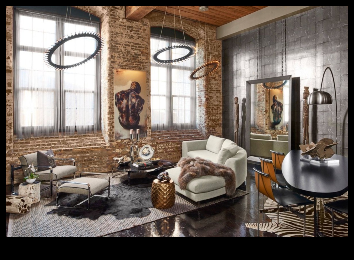 Πώς μπορώ να εφαρμόσω το Industrial Chic Decor σε ένα μικρό σαλόνι;