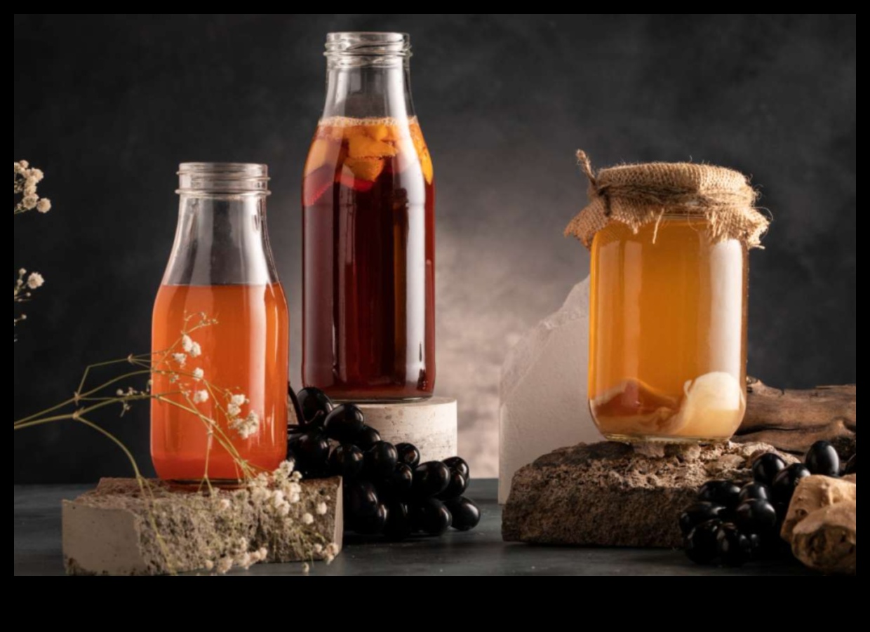 Η μαγεία των ποτών που έχουν υποστεί ζύμωση 3 Μαγειρικές χειροτεχνίες με ποτά που έχουν υποστεί ζύμωση: Ζυθοποιία Kombucha και άλλα