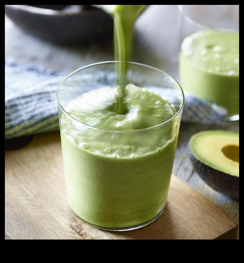 Avocado Elegance Luxurious Green Smoothies για κάθε περίσταση 2 Avocado Elegance: Κρεμώδη και πολυτελή πράσινα Smoothies για όλες τις περιστάσεις