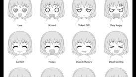 Inked Emotions: Εκφραστικές εκφράσεις προσώπου σε Anime