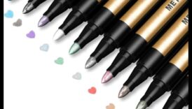 Papercrafting with Metallic Markers: Adding Sparkle and Shine