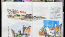 Βιβλίο σκίτσων πόλης: Τεκμηρίωση των καθημερινών σκηνών και αλλαγή τοπίων της αστικής ζωής