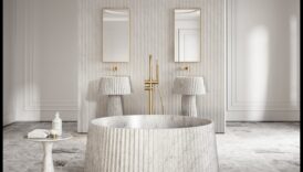 Ποια είναι τα πλεονεκτήματα της χρήσης μαρμάρου στο μοντέρνο σχεδιασμό μπάνιου;