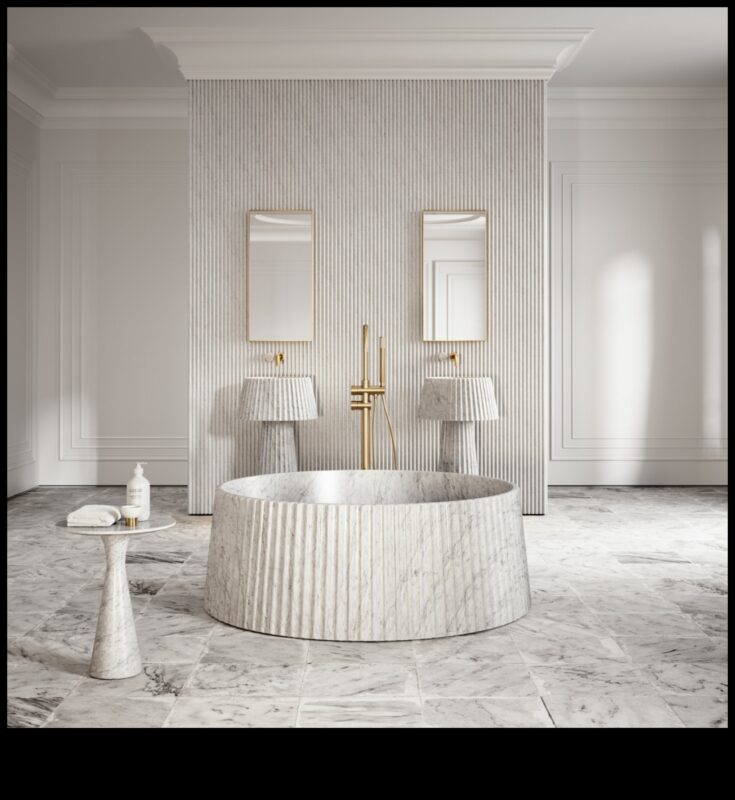 Ποια είναι τα πλεονεκτήματα της χρήσης μαρμάρου στο μοντέρνο σχεδιασμό μπάνιου;