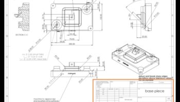 Μηχανική Ακρίβειας: Κατασκευή Τεχνικών Σχεδίων με Ακρίβεια