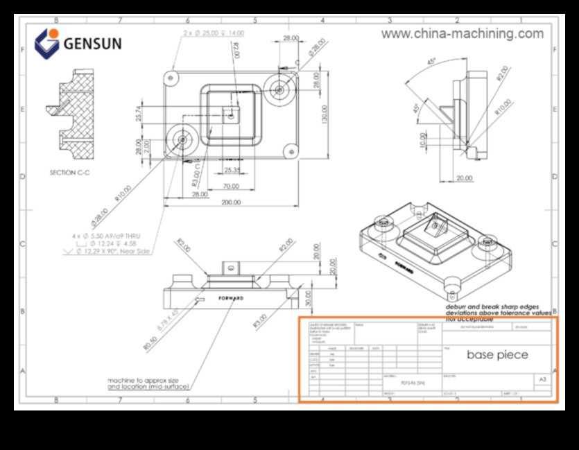 Μηχανική Ακρίβειας: Κατασκευή Τεχνικών Σχεδίων με Ακρίβεια