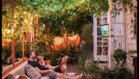 Υπέροχη διακόσμηση εξωτερικού χώρου για γοητεία στον κήπο